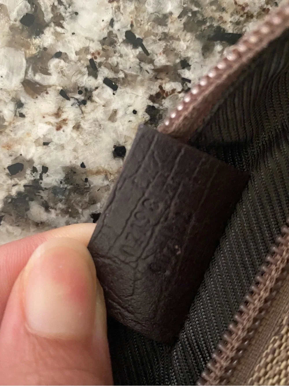 Gucci Brown Monogram Wristlet Clutch